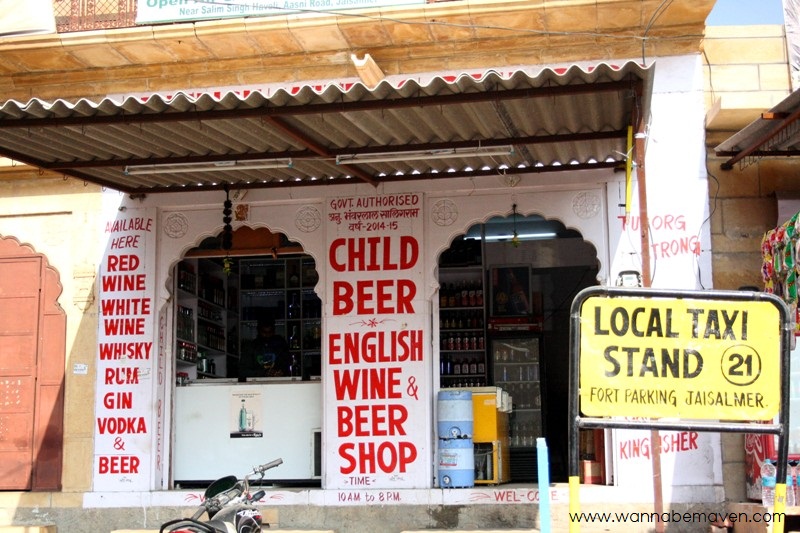 Child Beer and Wine shops - Food in Jaisalmer